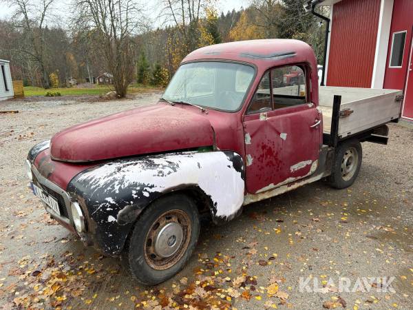 Veteranbil Volvo Duett P210 med flak