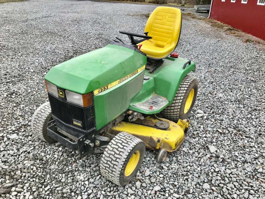 John Deere 455 Gräsklippare
