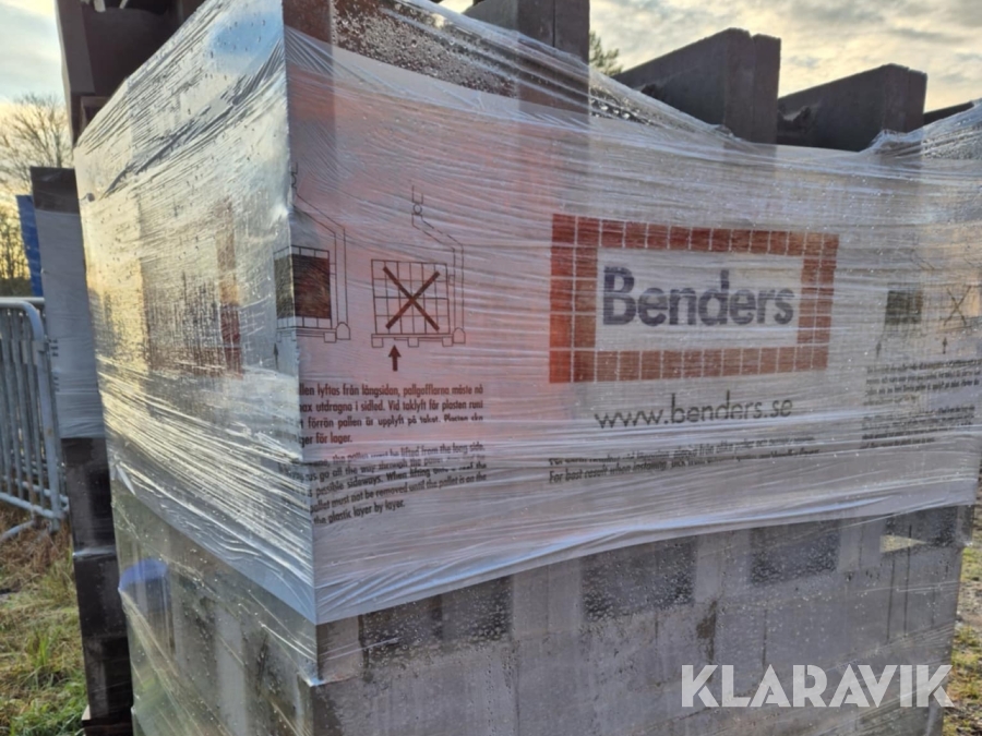 Skalblock Benders 500*250*200 mm grå 300 st