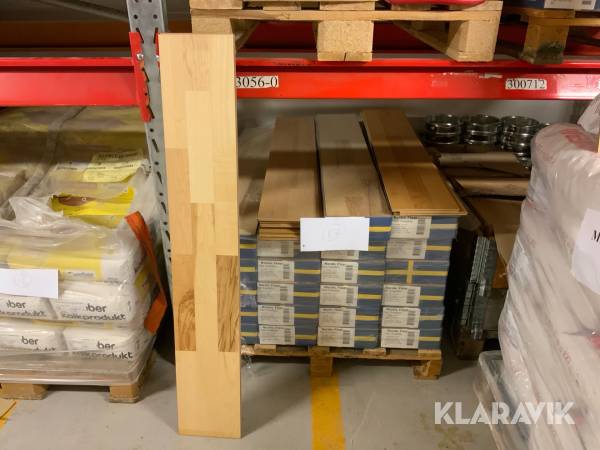 Parkettgolv 3-stav UV-lack 9mm Ask Nordic Floor 52m2