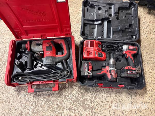 Handverktyg 3 st Milwaukee