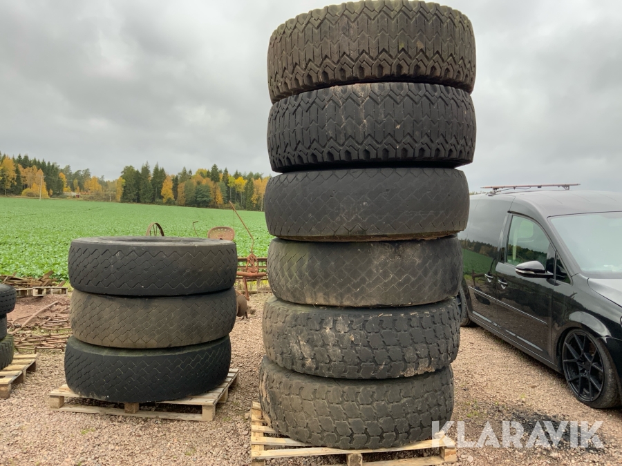 Entreprenaddäck 17.5R25 / 6st