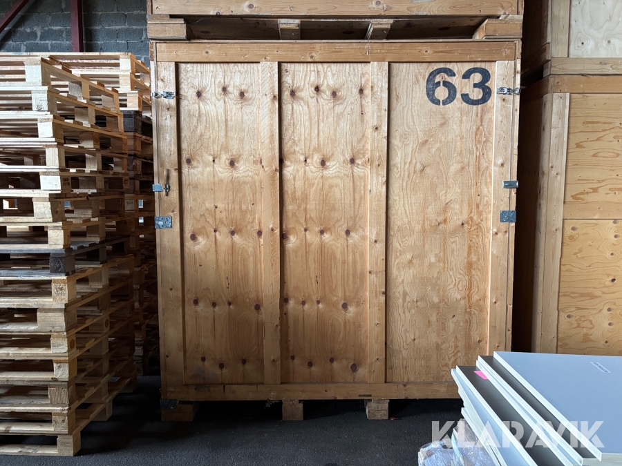 Lagerbox / Förvarning 8m3 2x2x2m