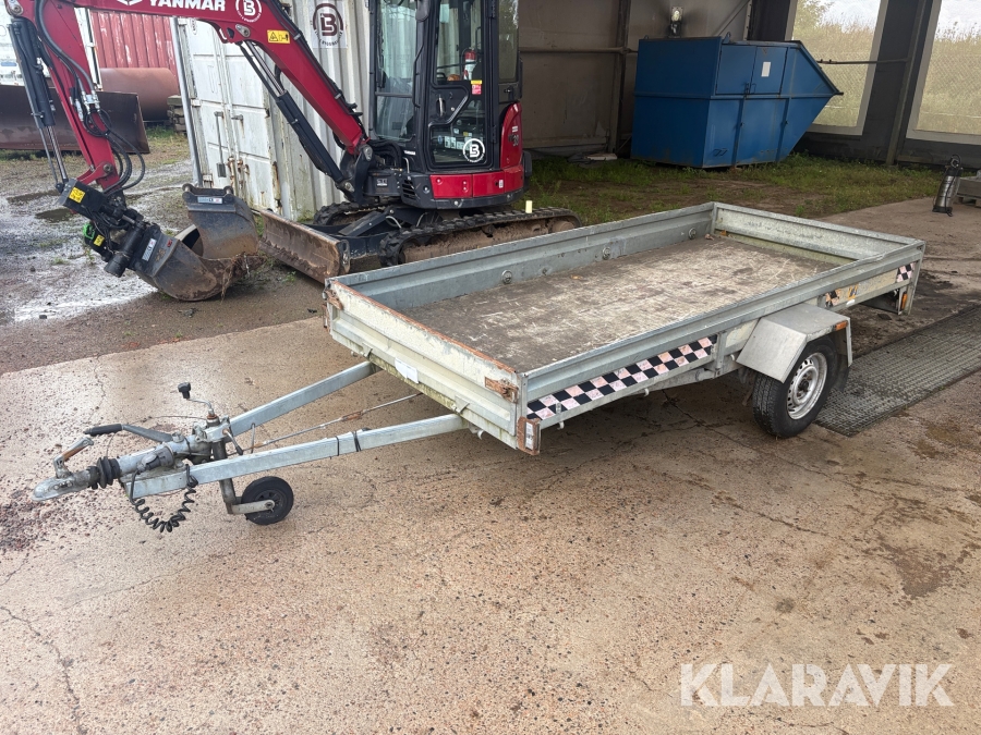 Personbilssläp Trailergruppen D 1000