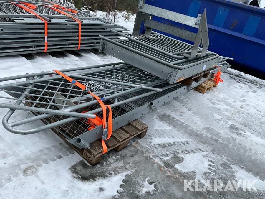 Brand/Evakueringstrappa Eurostair Rak 1 st