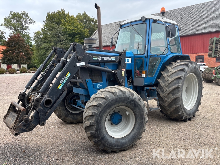 Traktor Ford 7700 4WD med frontlastare