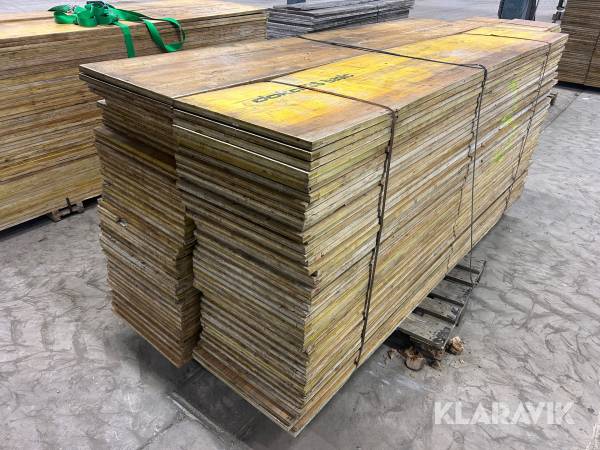 Byggskivor Doka 3S Basic ca 100 st