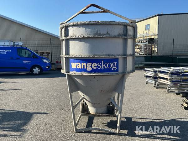 Betongbasker / valvbasker 2000liter
