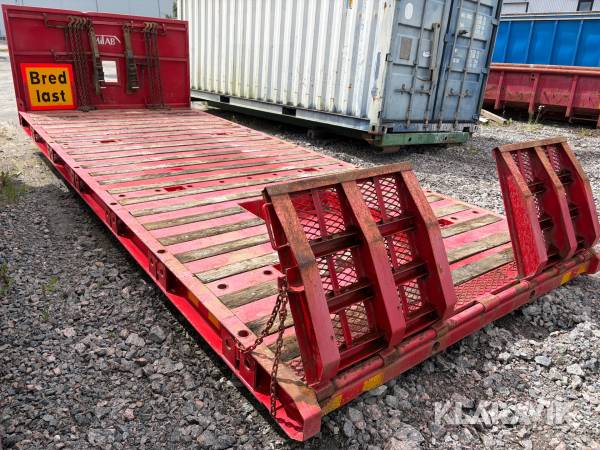 Maskinflak CMT MFL01 24 Ton med bomficka