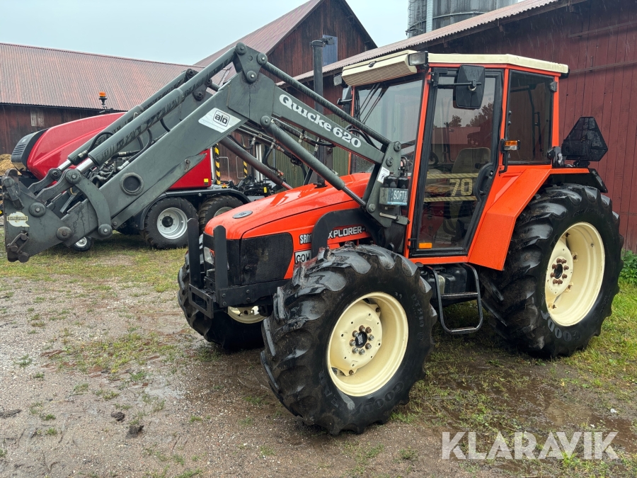 Traktor Same Explorer 70 gen2 med lastare