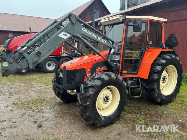 Traktor Same Explorer 70 gen2 med lastare