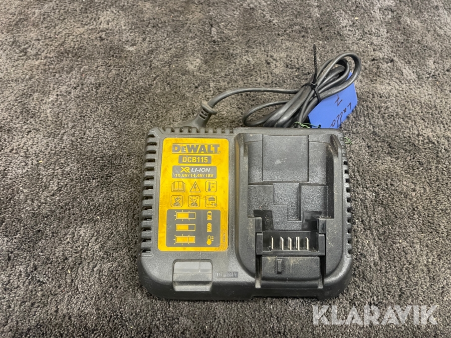 Laddare Dewalt DCB115