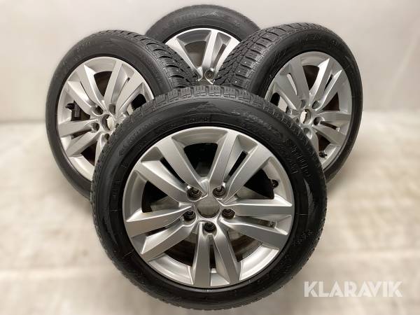 Vinterhjul Peugeot 308 16" dubb 5x108 + 205/55 R16