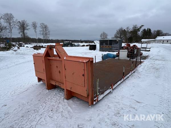 Lastväxlarflak / maskinflak 25 ton