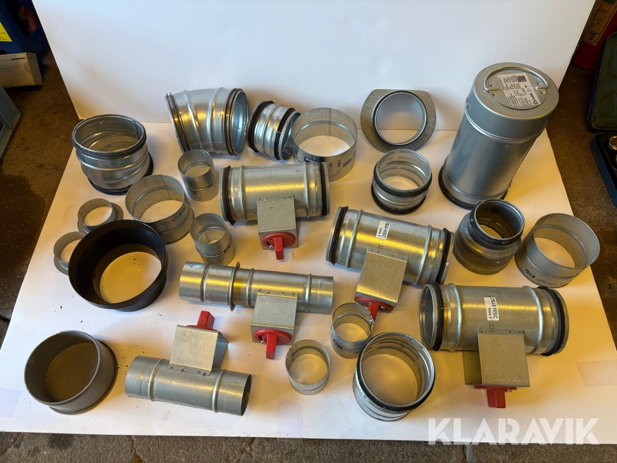 Ventilationsrör blandat parti