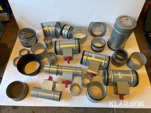 Ventilationsrör blandat parti