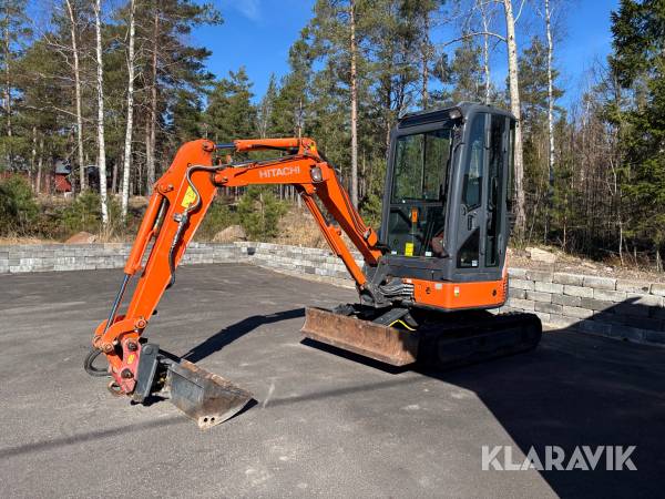 Grävmaskin Hitachi ZX22U-2 CLR