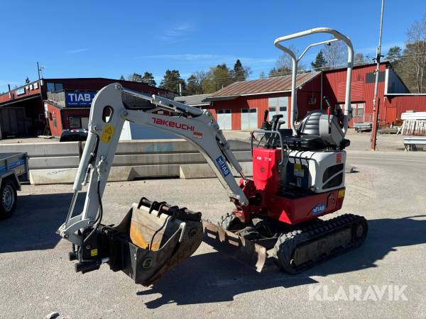 Grävmaskin Takeuchi TB210R