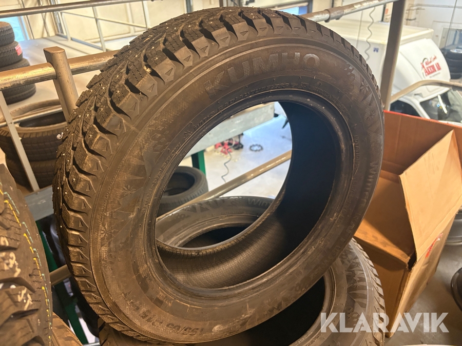 Dubbade vinterdäck 195/65 R15