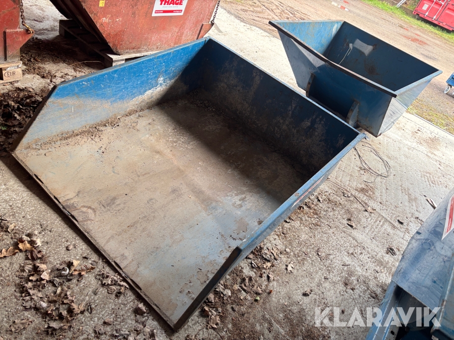 Tippcontainers Intra - 2st i olika utföranden