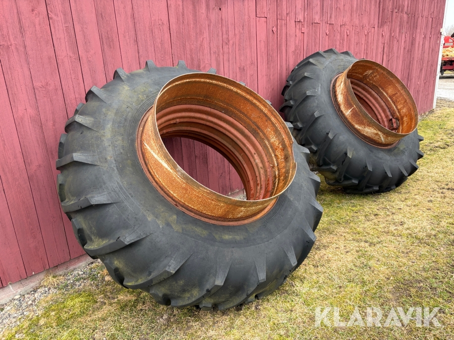 Dubbelmontage Alliance 20.8-38 8 P.R 2 st