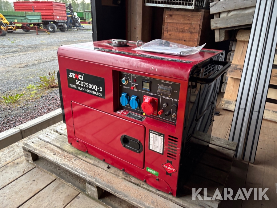 Generator P.Lindberg SCD7500Q-3