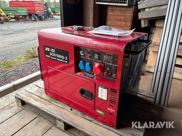 Generator P.Lindberg SCD7500Q-3