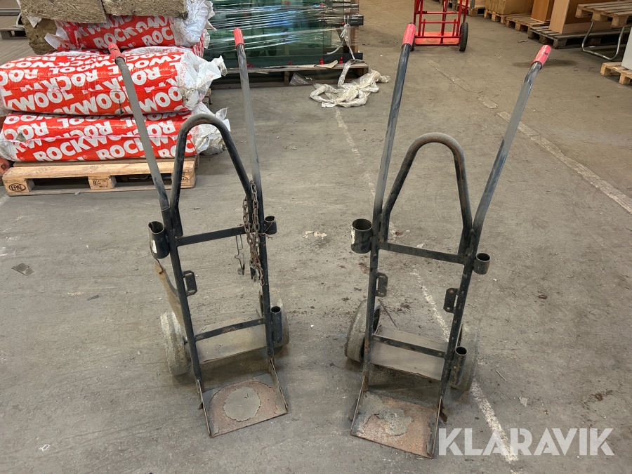 Flaskkärror 2 st