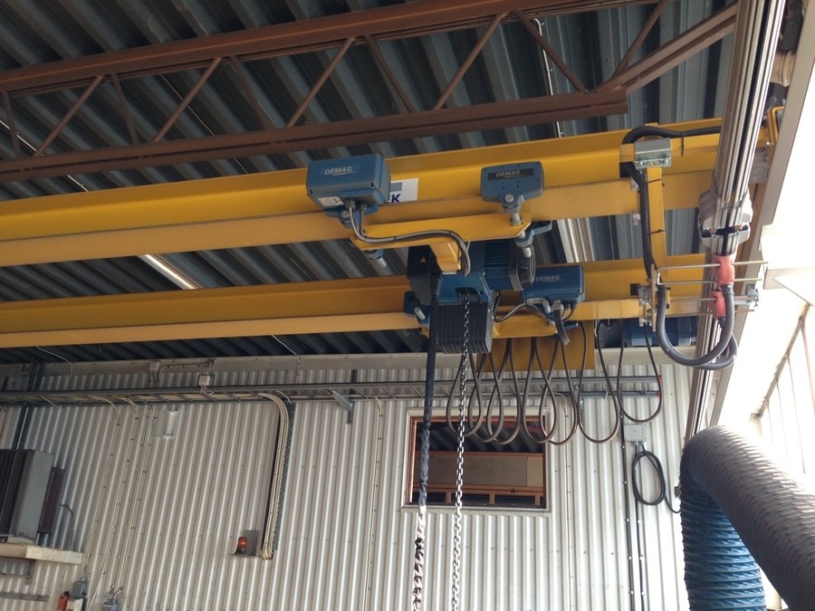 Traverskran maskindriven Travers Telfer