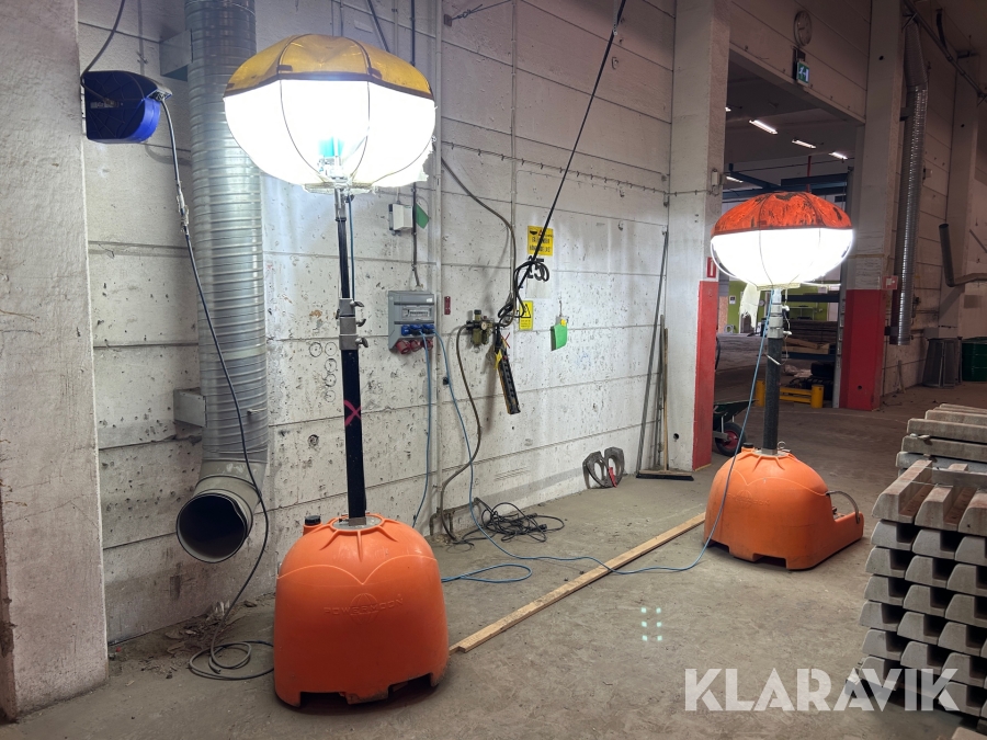 Ballonglampor Powermoon LED 7500 lm