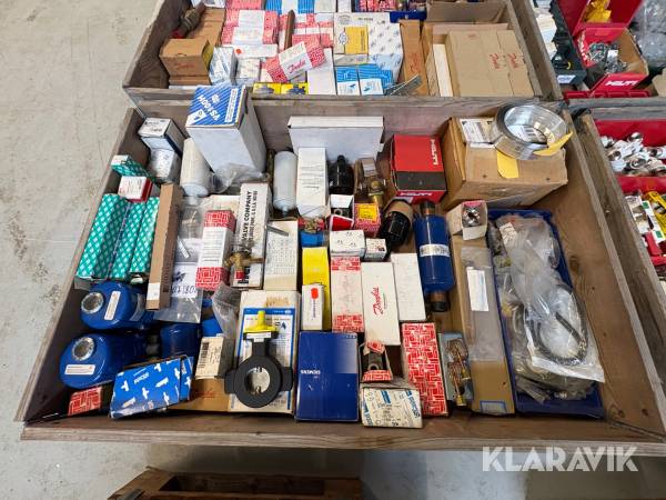 Parti med industri och kyldelar Castel,Siemens, Danfoss,Hilti