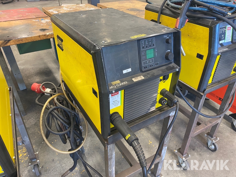 Migsvets MMA svets Esab Mig C3000i