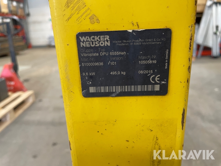 Markvibrator Wacker Neuson DPU 6555