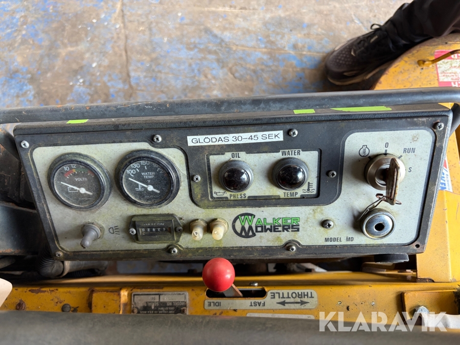 Åkgräsklippare Walker MDDGHS