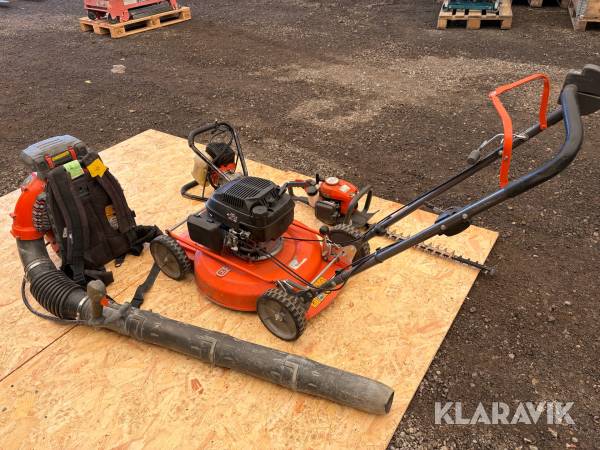 Gräsklippare, lövblås, häcksax & jordborr Husqvarna