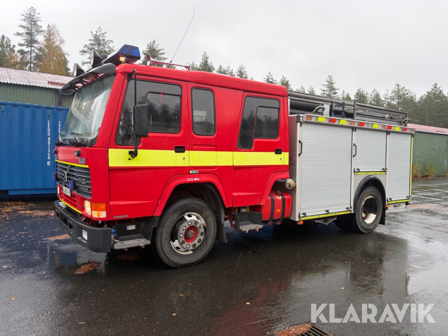 Brandbil / Släckbil Volvo FL10 4x2