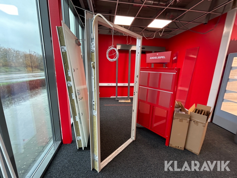 Säkerhetsdörrar 2st Dalco S40/S42