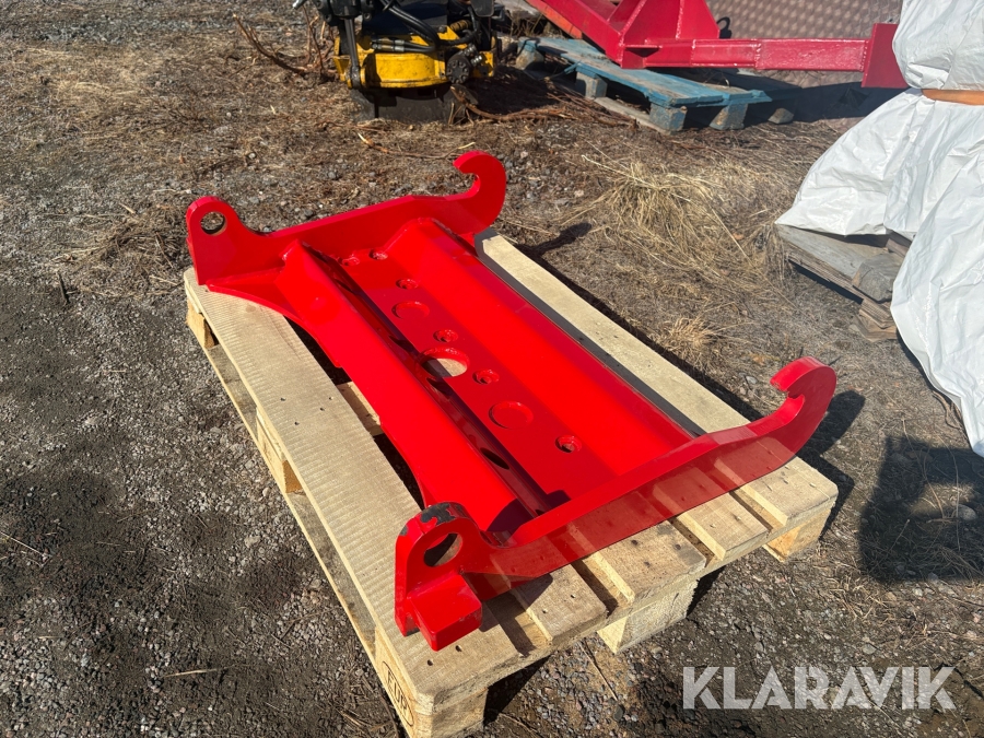 Bakre fäste till väghyvel Mählers För sträng spridare & Sidovinge