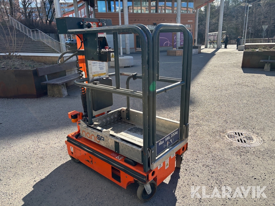 Pelarlift JLG Nano Sp