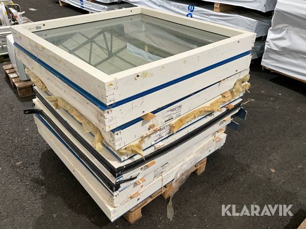 Fönster trä/alu Elit 8st