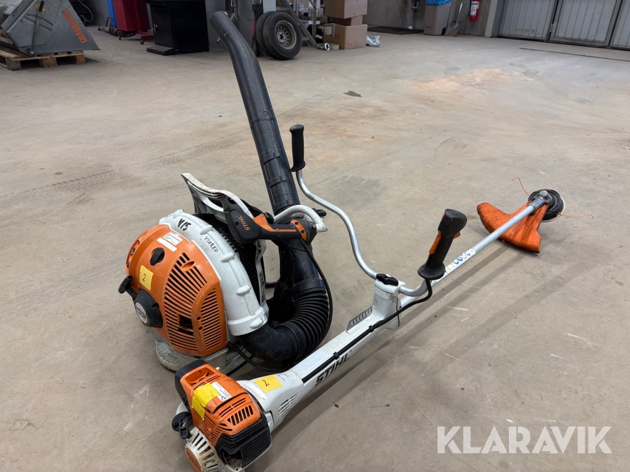 Trdägårdsmaskiner Stihl Lövblås och Trimmer