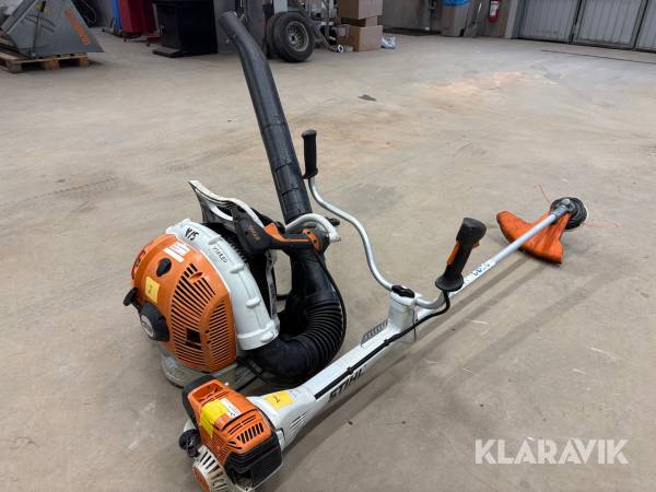 Trdägårdsmaskiner Stihl Lövblås och Trimmer