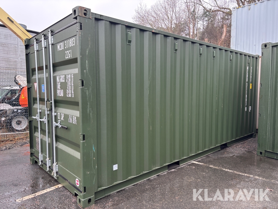 Container 20 fot 2026 årsmodell