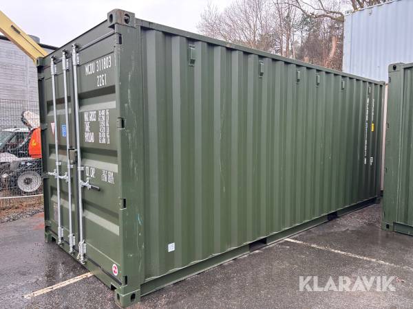 Container 20 fot 2026 årsmodell