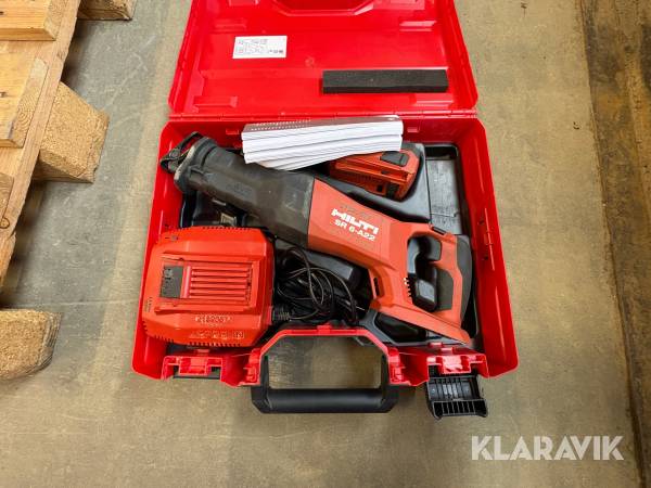 Tigersåg Hilti SR 6-A22 batteri 22V Inkl, 1st Batteri
