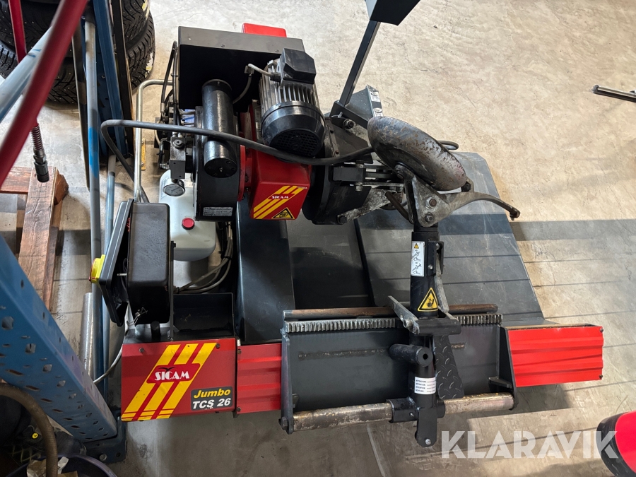 Monteringsmaskin Sicam Jumbo TCS 26 - För lastbilsdäck