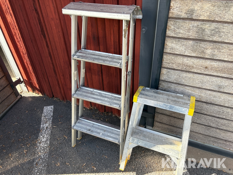Stegar 2 och 4stegs 2st