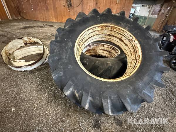 Dubbelmontage 20.8R38 2 st