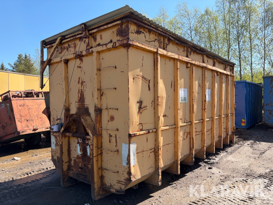Lastväxlarcontainer 40 m3