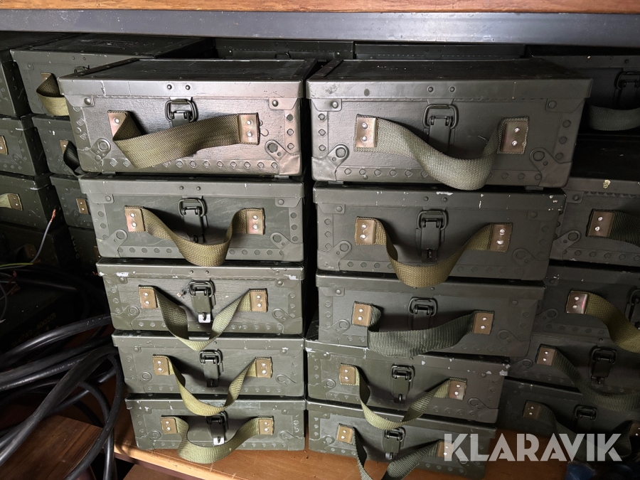 Ammunitionslåda Militär trä 10st